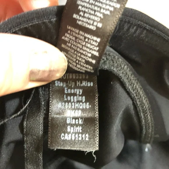 KORAL Activewear Step Up High Rise Leggings Black / Spirit Sz XS - Picture 6 of 13